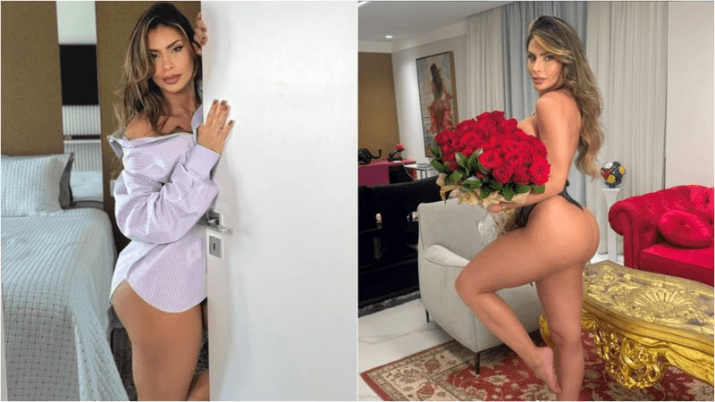 Clara Brasil, influenciadora e ex-atriz da Globo que conquistou o coração do ex-chefão da CBF volta a chamar atenção