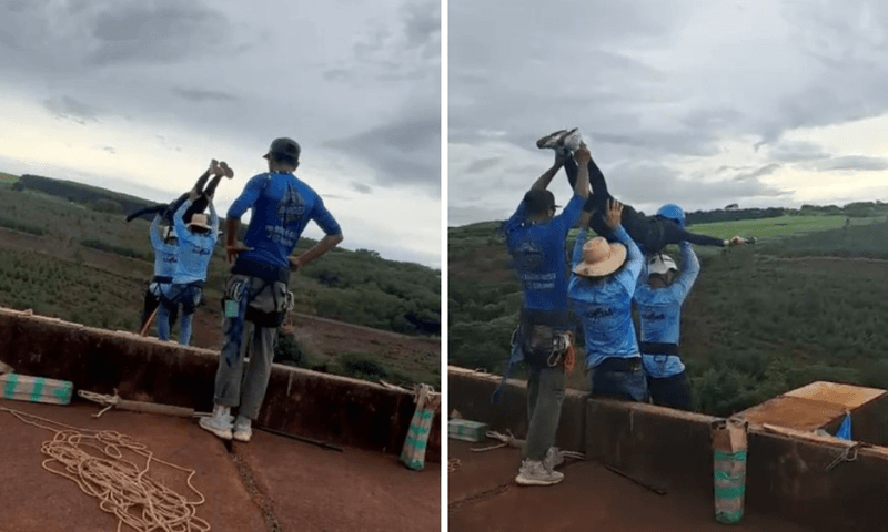 Instrutores fugiram para a mata após morte de jovem em salto de rope jumping sem corda