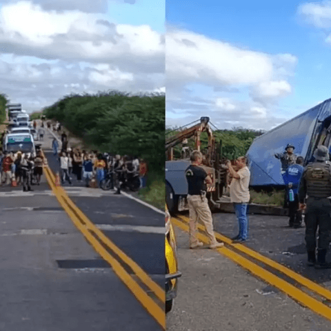 Ônibus com time de basquete de escola capota e deixa 7 mortos e dezenas de feridos