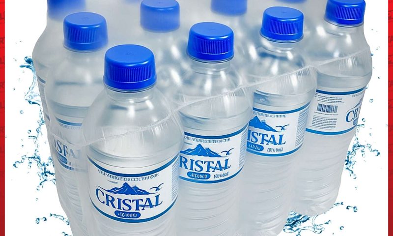 Venda suspensa: Anvisa manda recolher lote de água Crystal por presença de bactéria