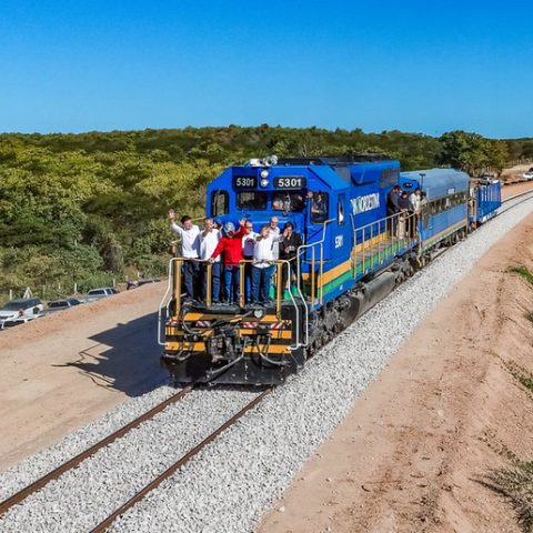 Ferrovia Transnordestina, entre Ceará e Piauí, atinge 82% de obra concluída