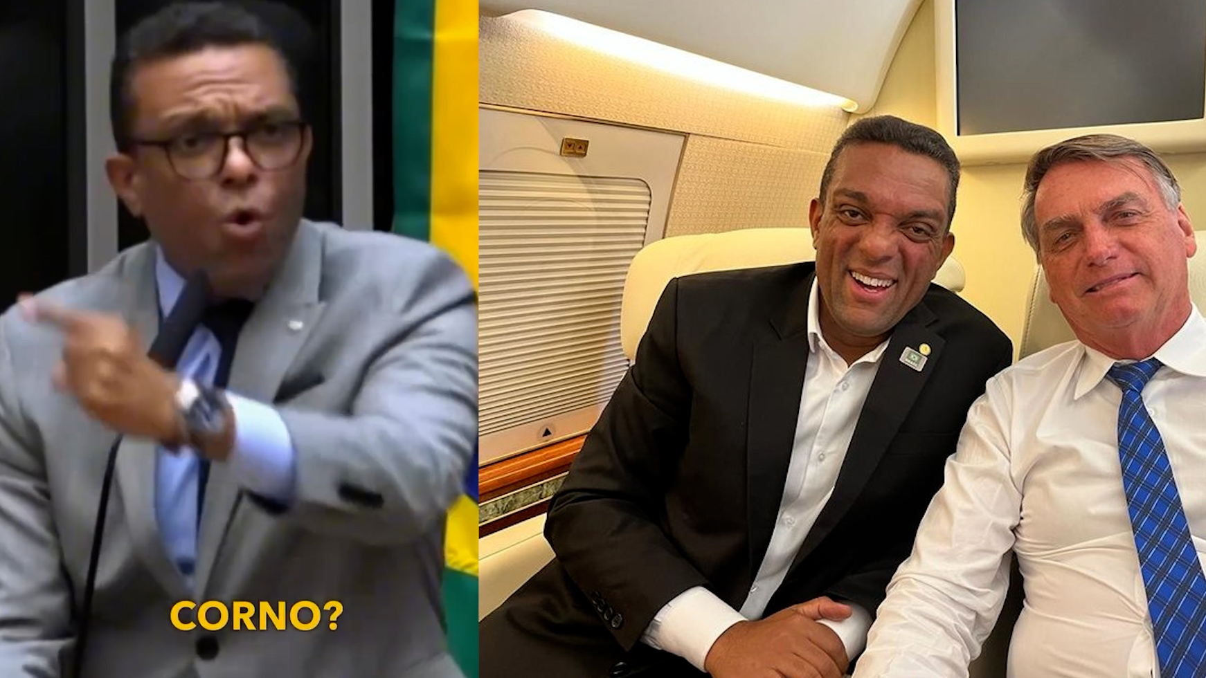 Vídeo:Deputado questiona como Bolsonaro “permite” que aliados o chamem de “corno”